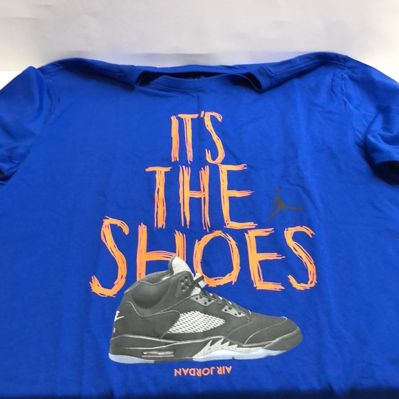 Other - Air Jordan “It’s The Shoes” Tee Sz Large